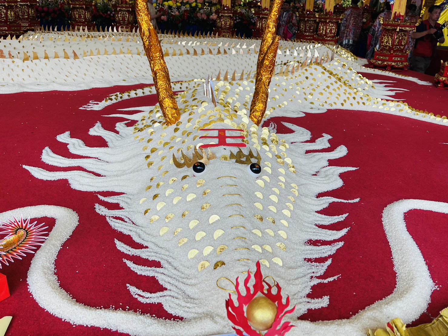 先嗇宮神農祭 萬斤米龍開光點睛