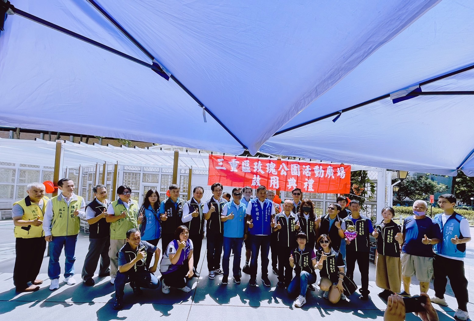 三重玫瑰公園溫室改造，於今(4)日啟用。